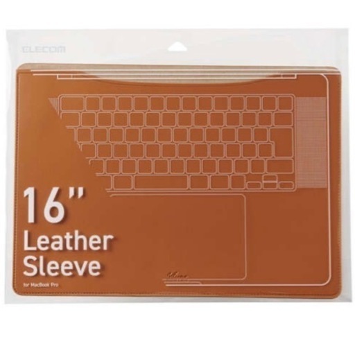 大幅値下げ‼️ELECOMエレコム MacBook用レザースリーブケース 16”