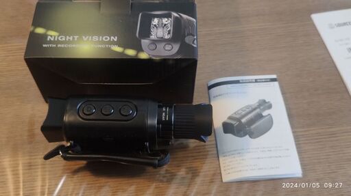 【新品:保証書付】暗視スコープ デジタルナイトビジョン　TLM-NVR189
