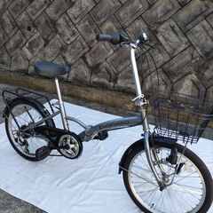 (取引中) 自転車(折りたたみ)
