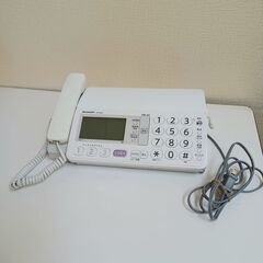 ＦＡＸ機能つき電話機　シャープ　ＵＸ－３２０ＣＬ－Ｗ　【中古品】を￥1000でお譲りします！の画像