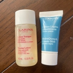 【未使用】CLARINS（クラランス）ローションとクリーム