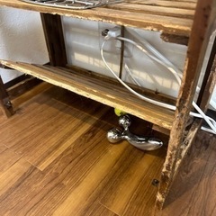 テーブル、棚 木製の画像