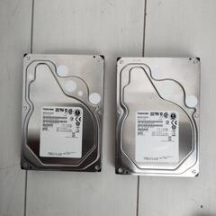 RAID1用に3TBHDD x 2台TOSHIBA/MG03AC...