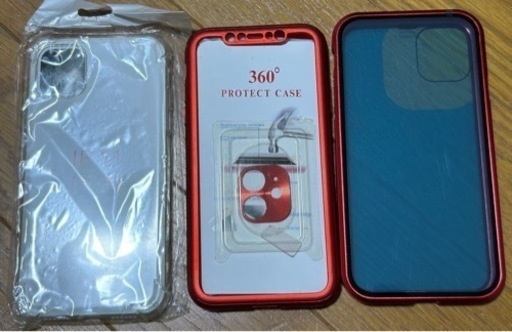 iPhone11赤　SIMロック解除済（お話し中）
