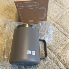 【新品未使用】UNIQLO ステンレスマグカップ　420ml