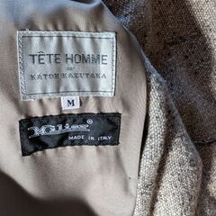 TETE  HOMME  テットオム　ジャケットの画像