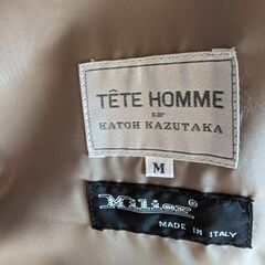 TETE  HOMME  テットオム　ジャケットの画像