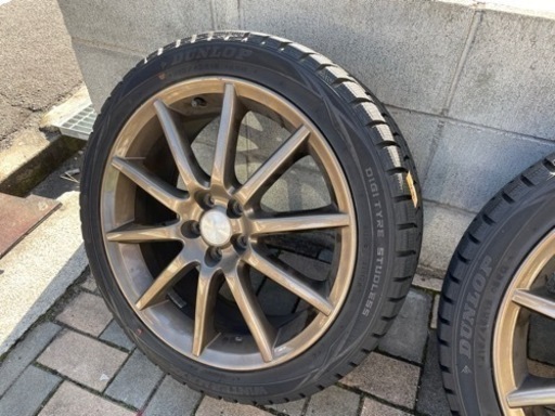 お話し中　スバル純正アルミ　スタッドレスタイヤセット