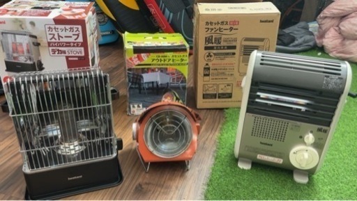 【お得！】カセットガスストーブ3点セット