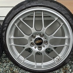 BBS RG-R 19インチタイヤホイールセット　8.5j 2本　9.5j 2本の画像