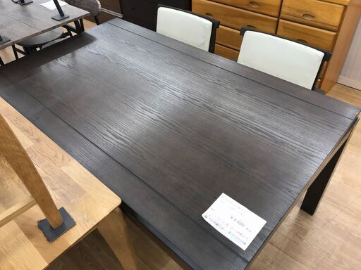 ★ジモティ割あり★ ニトリ ダイニングセット2人用 ブラウン H68×W150×D90 クリーニング済み KJ4060
