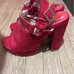 Rady サンダル 赤 レッド Mサイズの画像