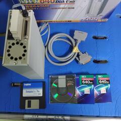 外付け型3,5インチMOディスクユニットの画像