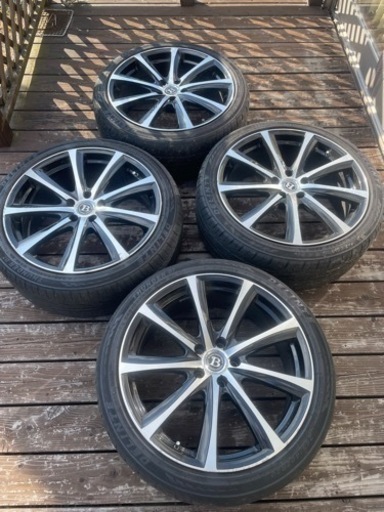 取引決定　20インチ　タイヤ&ホイール4本セット　245/40 R20