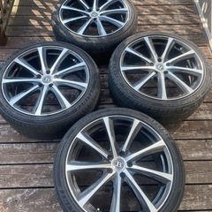 取引決定　20インチ　タイヤ&ホイール4本セット　245/40 R20
