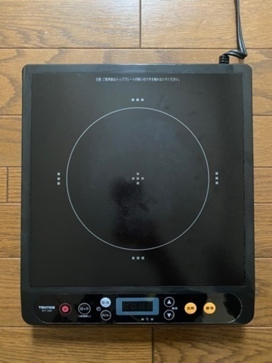 【値下げしました】TEKNOS  IHコンロ　IHクッキングヒーター　ECT-1202