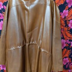 ラムスキン皮コートの画像