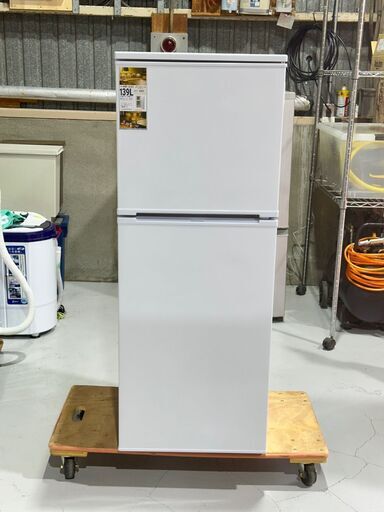 ★アビテラックス★ 2D冷蔵庫 直冷式 139L AR-131 2022年 右開き コンパクト 省スペース 一人暮らし 耐熱天板