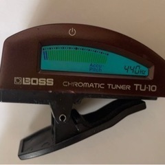 クリップチューナー BOSS TU-10 ブラウン ギター/ベース用の画像