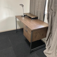デスクテーブル　勉強机　ライト　電球