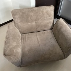 一人用ソファ　チェア　無料 
