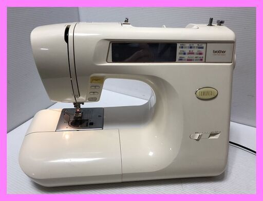▼【ブラザー　ミシン　ZZ3-B899　動作確認済　コンピューターミシン　】（NF231214）515-40-①W