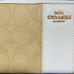 値下げ新品送料無料COACH IMDQC ジップウォレットラウンド長財布の画像