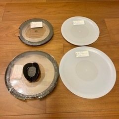 T-FAL ティファール鍋蓋2種　新品未使用の画像