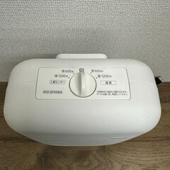 セラミックファンヒーター 2021年製　JCH-127D-Wの画像