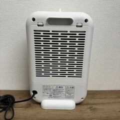 セラミックファンヒーター 2021年製　JCH-127D-Wの画像