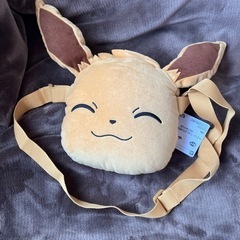 ポケモン　肩掛けぬいぐるみバッグ　イーブイ　