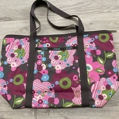 花柄　バック　お買い物にも