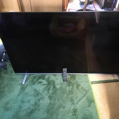 ジャンク品　　65型4k対応フレ-ムレス液晶テレビ　サンライズと言うメーカーです。