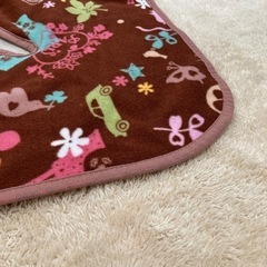 西川リビング　ボア　おくるみ　ブランケット　の画像