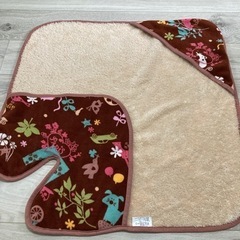 西川リビング　ボア　おくるみ　ブランケット　の画像