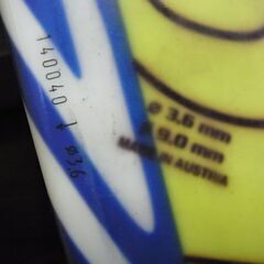 セール中につき、通常特価3,278円より半額の1,639円!　【8】ジュニアスキー　140ｃｍ　SLALOM PRO MXZ 10.4　ビンディング付き　子供スキー　スキー板　ウィンタースポーツの画像