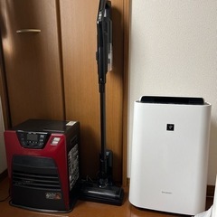 掃除機　電気ストーブ　加湿器　まとめ売り