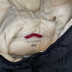 ユニクロ ライトダウン Sサイズの画像