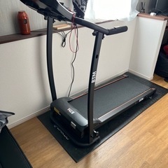 ランニングマシン ルームランナー 床キズ防止シート付き