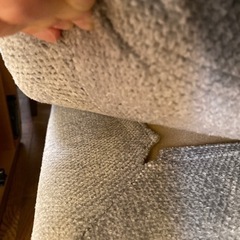 オットマン/グレー/約80×80の画像