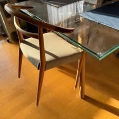 飛騨高山産むく工房ダイニングチェアの画像