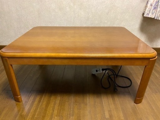 こたつ　縦75cm 横105cm 高さ43cm
