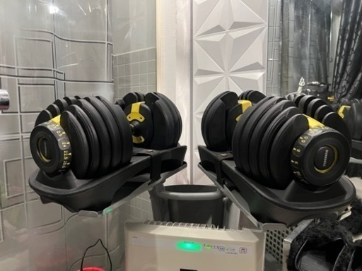 可変式ダンベル 24kg×2＋スタンド