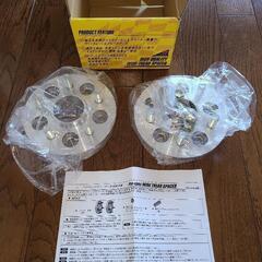再値下げ❗新品❗未使用❗PCD100❗スバル車用ワイトレ❗希少な10ミリ❗の画像