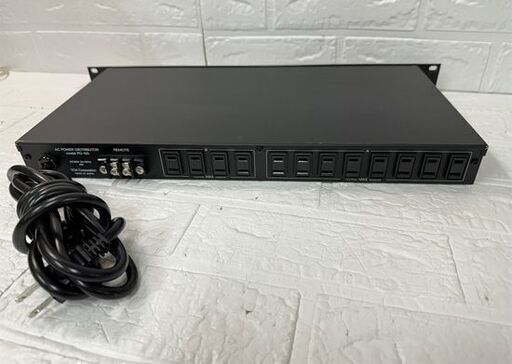 ☆現状品 TOA 主電源パネル PD-150 ラックシステム周辺機器 パワーディストリビュ－ター 電源ユニット AC POWER DISTRIBUTOR  ☆ 札幌市白石区 白石店