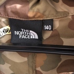 受渡し決定　THE NORTH FACE ナイロンパーカー　140 美品の画像