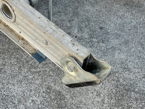 A198◇長谷川工業◇アルミ3連梯子◇ハシゴ◇スライダー◇3.6m〜7.8m