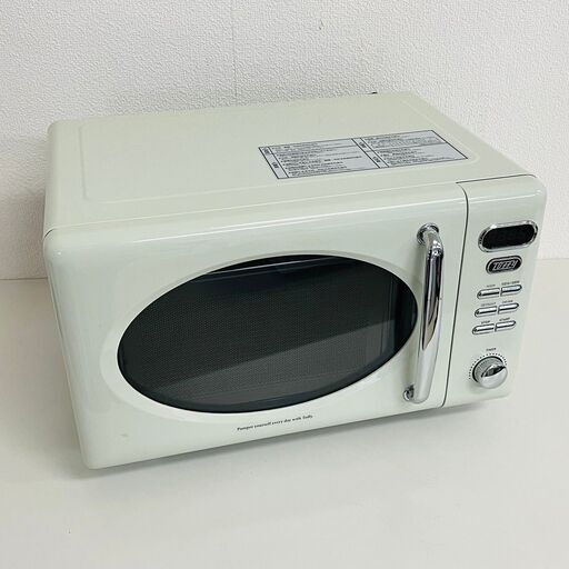 ラドンナ toffy 電子レンジ K-DR1 2021年製 レトロ 家電