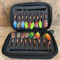 18個SET スピナーベイト 釣り ルアー スプーンセット ブラックバス　転売OK　　倒産品　まとめ売り　ネット商材　アマゾン引き上げ商品　メルカリ　副業　フリマの画像