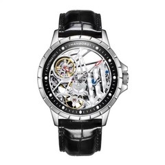 新春特別セール　腕時計　レザーベルト　人気商品　ブラック　韓国ファッションの画像